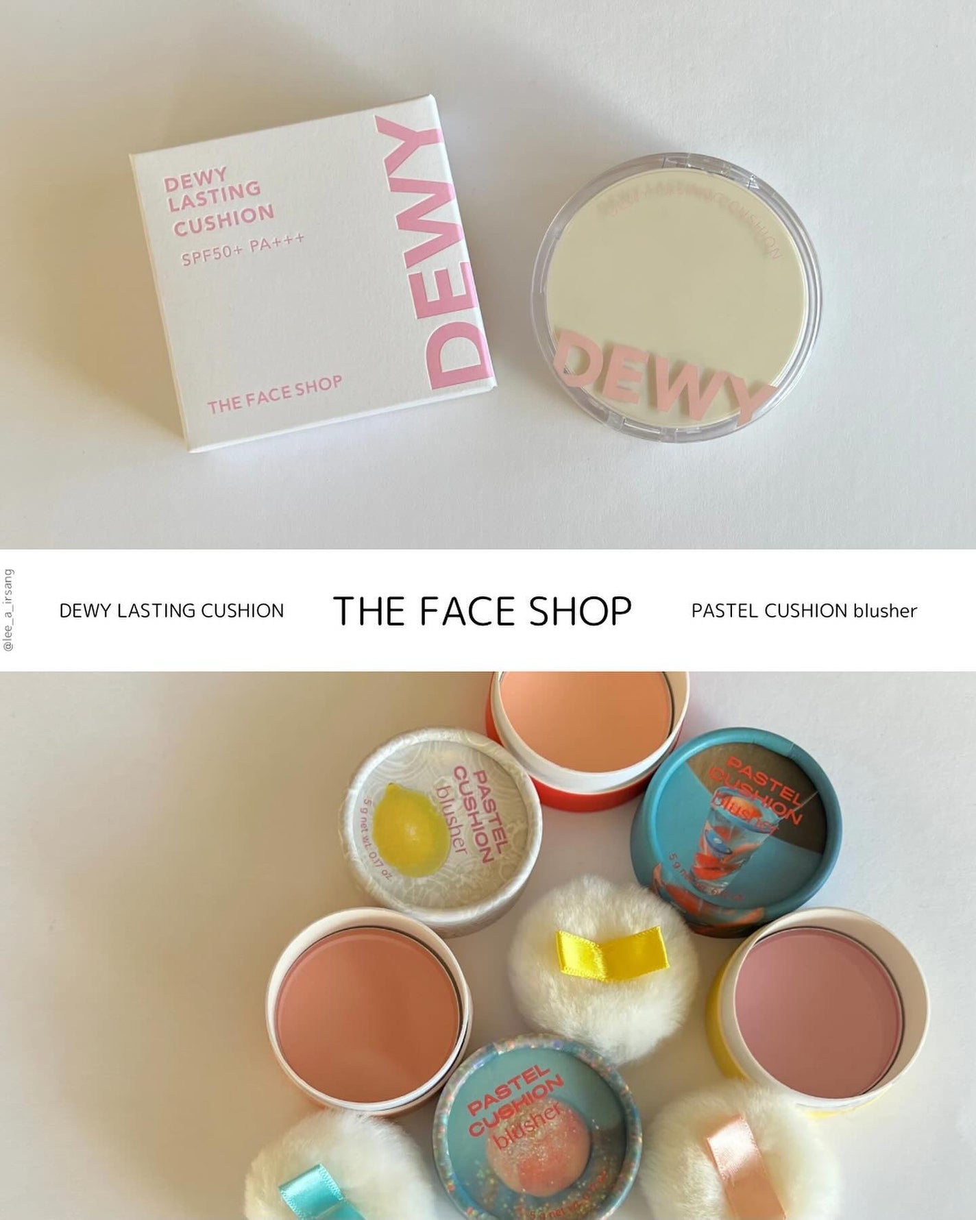 パステルクッションブラッシャー/THE FACE SHOP/パウダーチークを使ったクチコミ(1枚目)