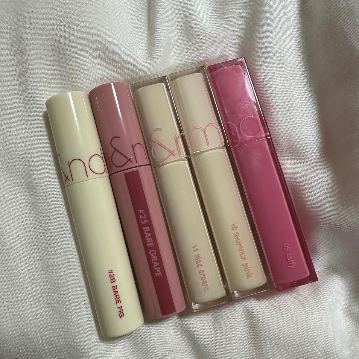 ジューシーラスティングティント/rom&nd/リップティントを使ったクチコミ（3枚目）