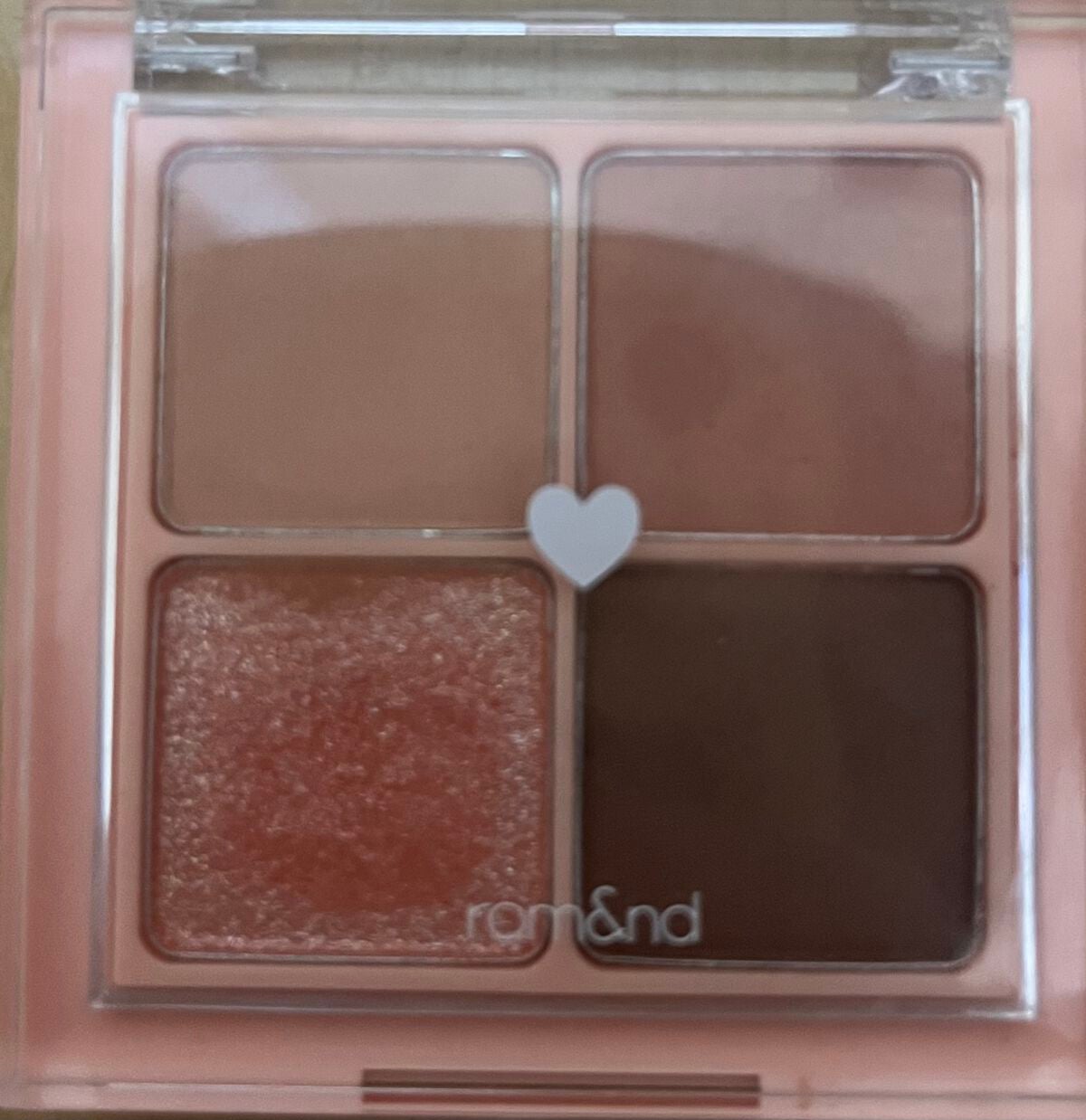 ベターザンアイズ/rom&nd/アイシャドウパレットを使ったクチコミ(1枚目)