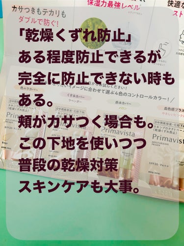 プリマヴィスタ スキンプロテクトベース<乾燥くずれ防止>/プリマヴィスタ/化粧下地を使ったクチコミ（2枚目）