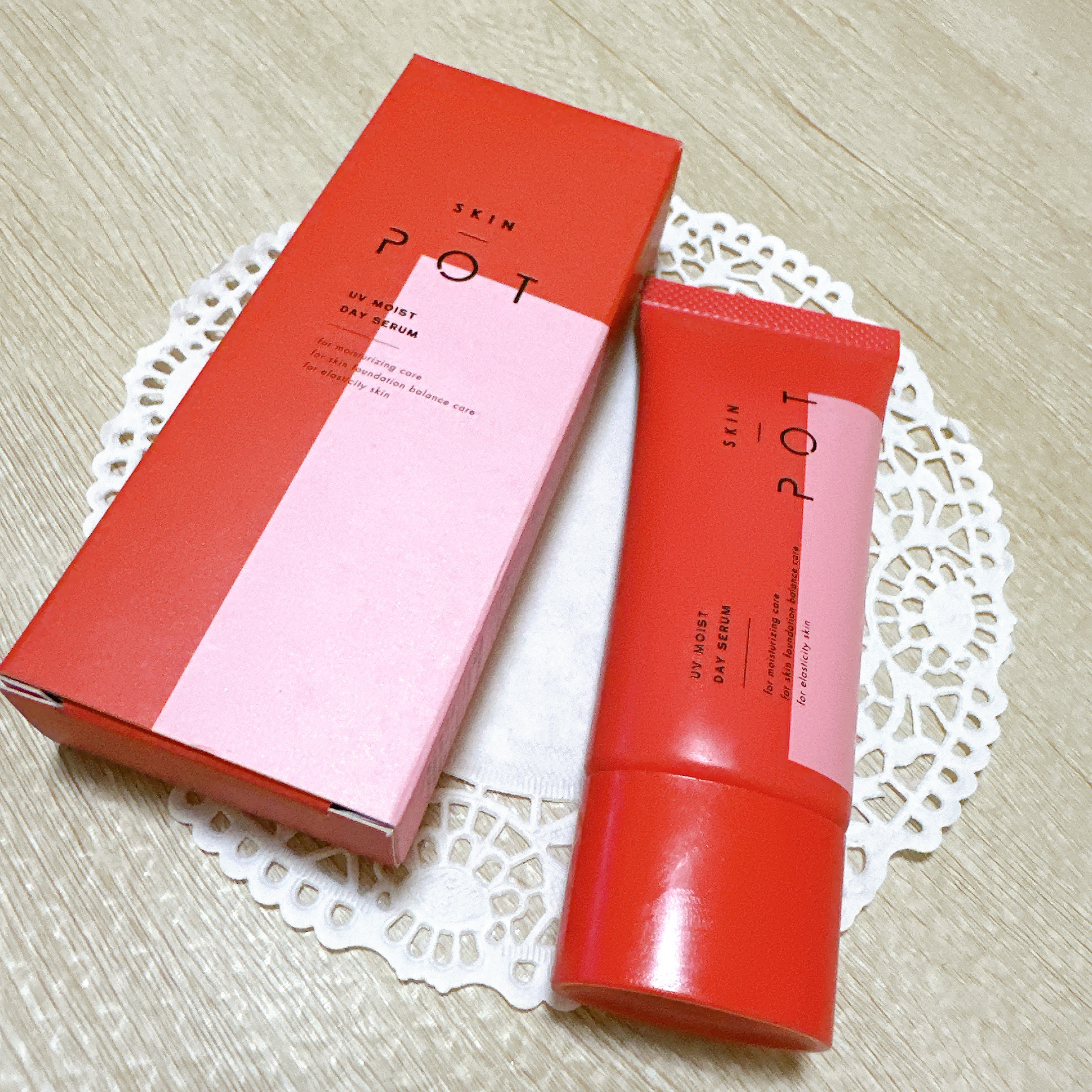 UVモイストデイセラム/SKIN POT/日焼け止めローションを使ったクチコミ（2枚目）