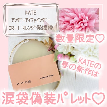 アンダーアイファインダー/KATE/コンシーラーを使ったクチコミ（1枚目）