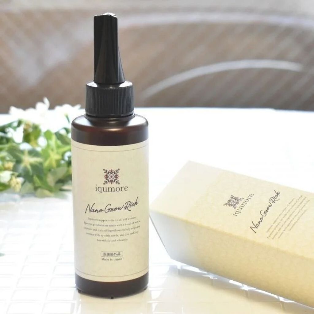 ナノグロウリッチ/iqumore/頭皮ローションを使ったクチコミ（1枚目）