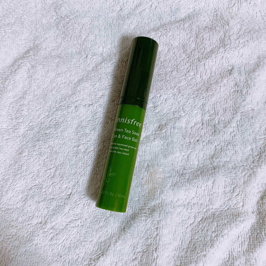 グリーンティーシード アイ＆フェイスボール/innisfree/美容液を使ったクチコミ（1枚目）