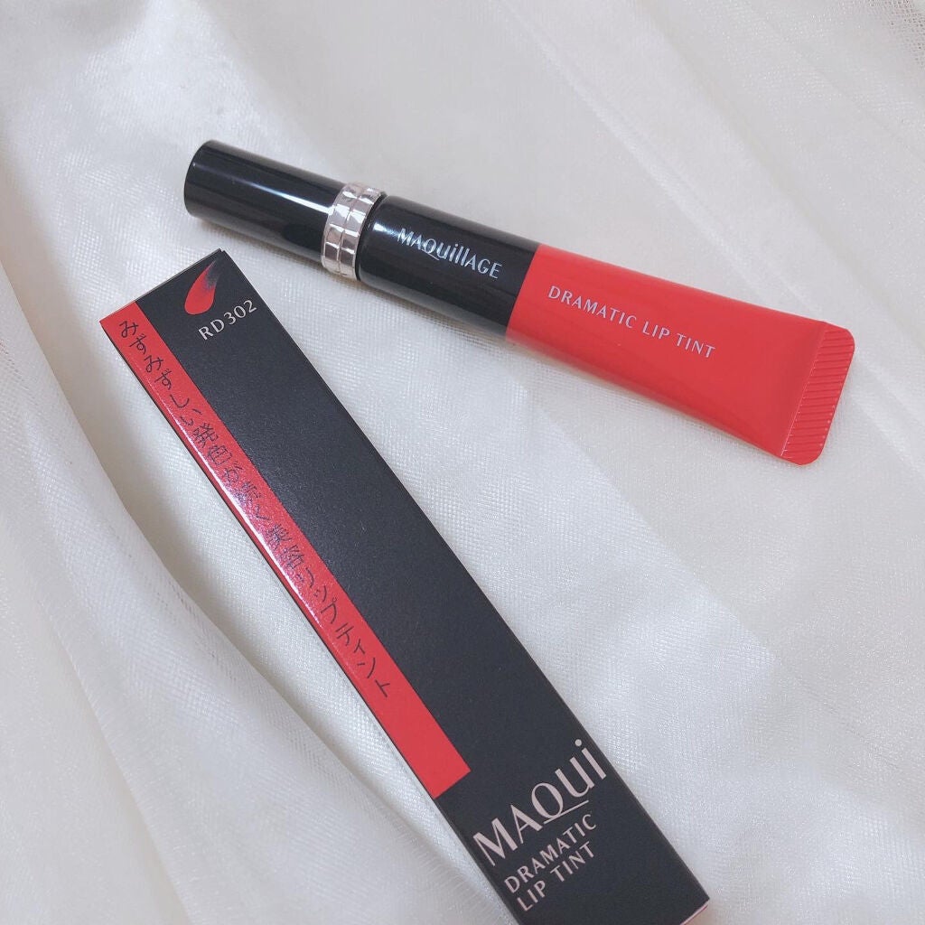 ドラマティックリップティント/マキアージュ/リップティントを使ったクチコミ(2枚目)