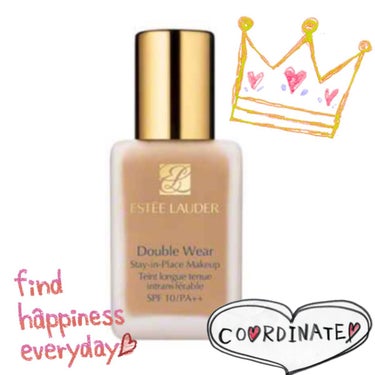 ダブル ウェア ステイ イン プレイス メークアップ  62 クール バニラ/ESTEE LAUDER/リキッドファンデーションを使ったクチコミ（1枚目）