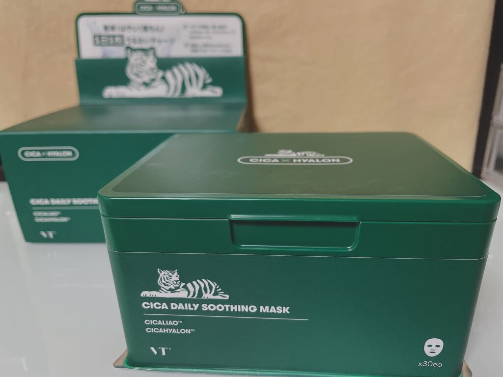 CICA デイリースージングマスク/VT/シートマスク・パックを使ったクチコミ（1枚目）