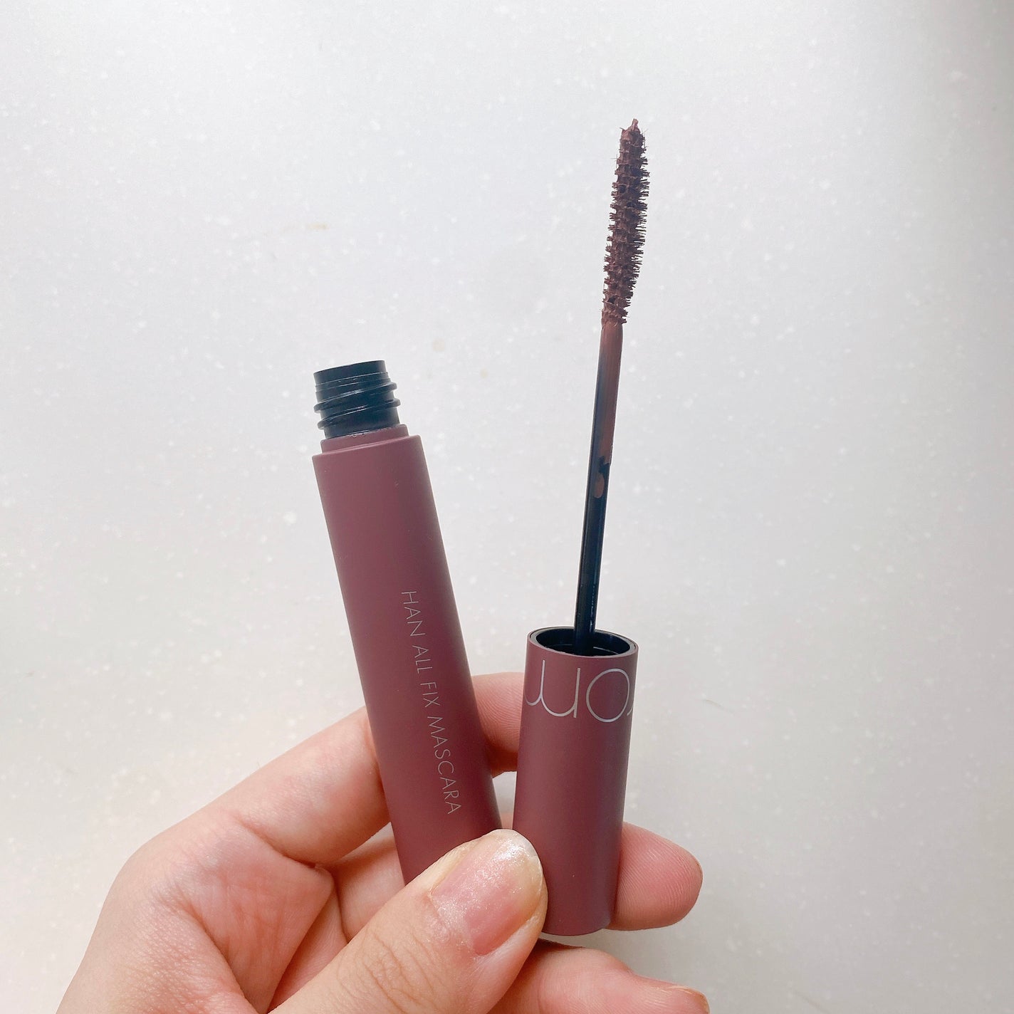 ハンオールフィックスマスカラ/rom&nd/マスカラを使ったクチコミ(1枚目)