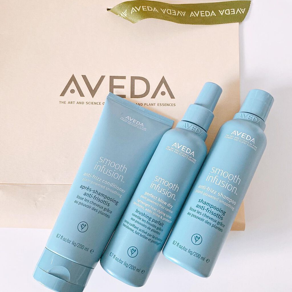 スムーズ インフュージョン シャンプー AF/コンディショナー AF/AVEDA/サロンシャンプーを使ったクチコミ（1枚目）