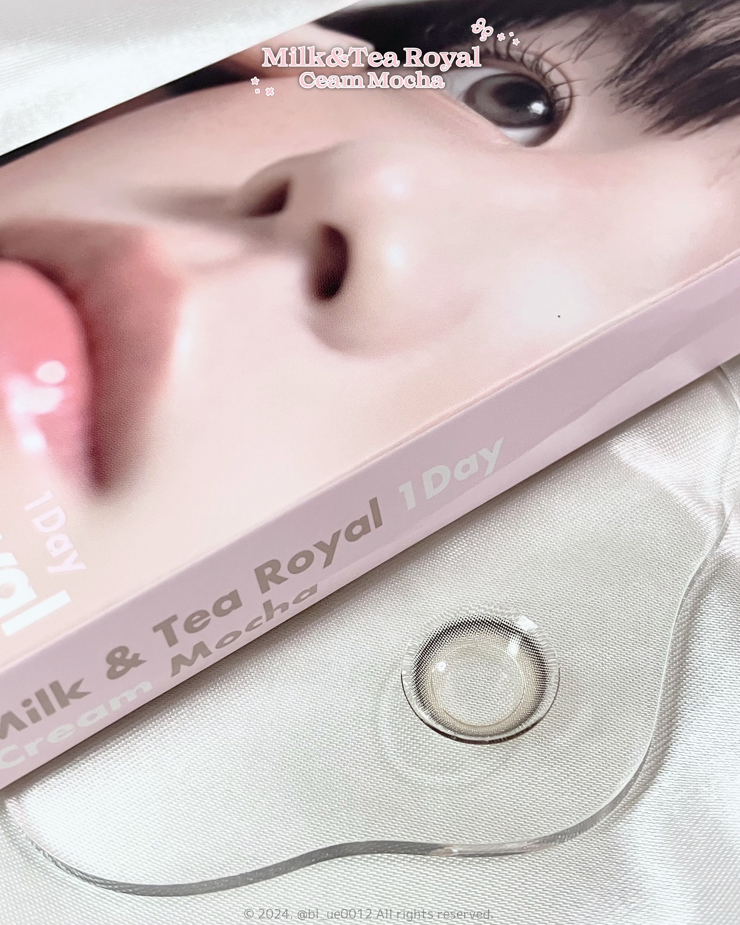 chuuLENS Milk&Tea 1day/chuu LENS/ワンデー（１DAY）カラコンを使ったクチコミ（2枚目）