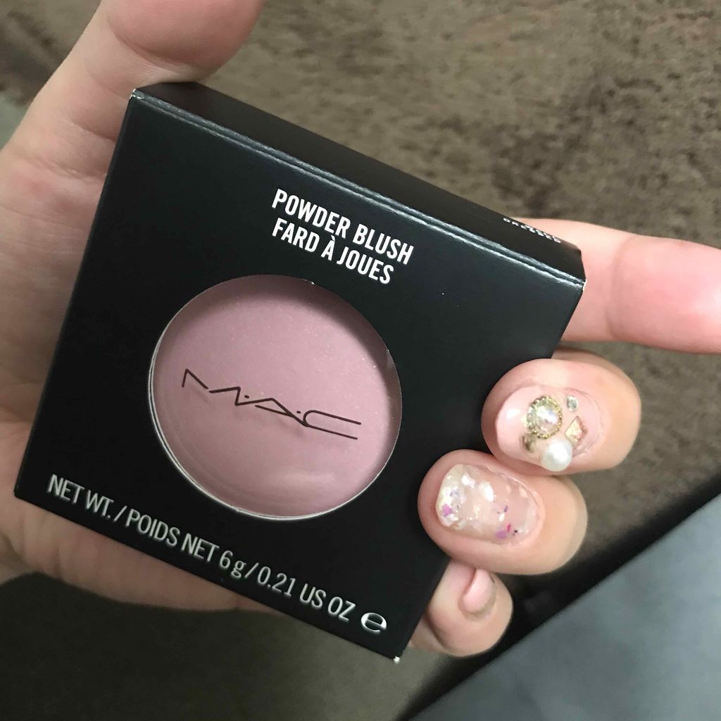 パウダー ブラッシュ/M・A・C/パウダーチークを使ったクチコミ（1枚目）
