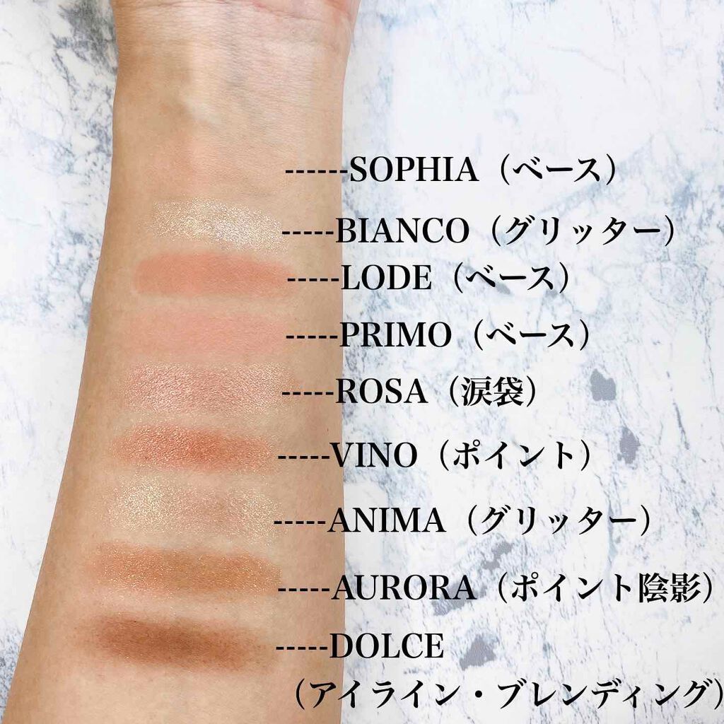 The Bella collection eyeshadow palette/CELEFIT/アイシャドウパレットを使ったクチコミ(3枚目)