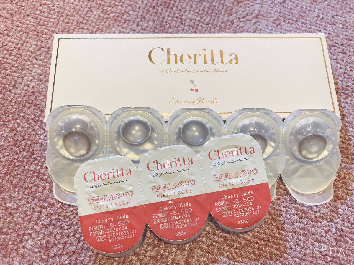 Cheritta 1day/Cheritta/ワンデー（１DAY）カラコンを使ったクチコミ（3枚目）