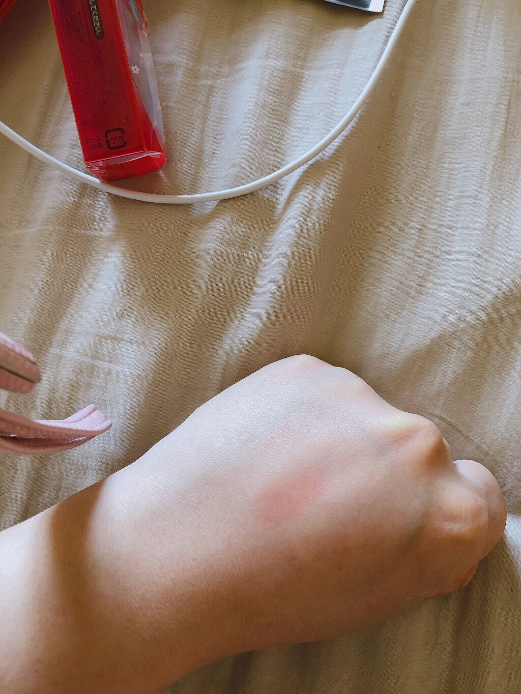 サクラヴェールリップ/パラドゥ/リップクリームを使ったクチコミ(5枚目)