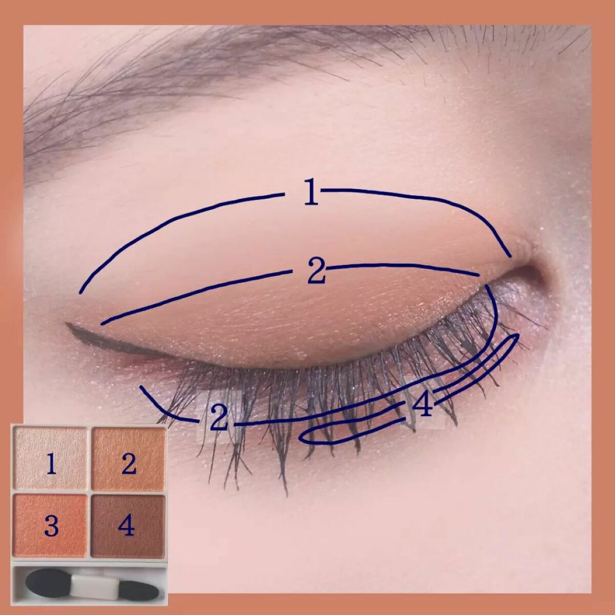 シルキースフレアイズ/キャンメイク/アイシャドウパレットを使ったクチコミ(7枚目)