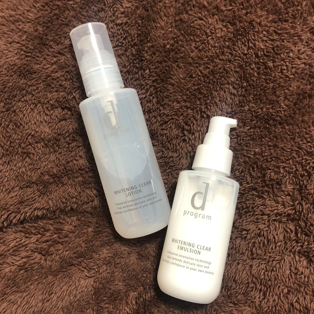 ホワイトニングクリアエマルジョン/d プログラム/乳液を使ったクチコミ(1枚目)