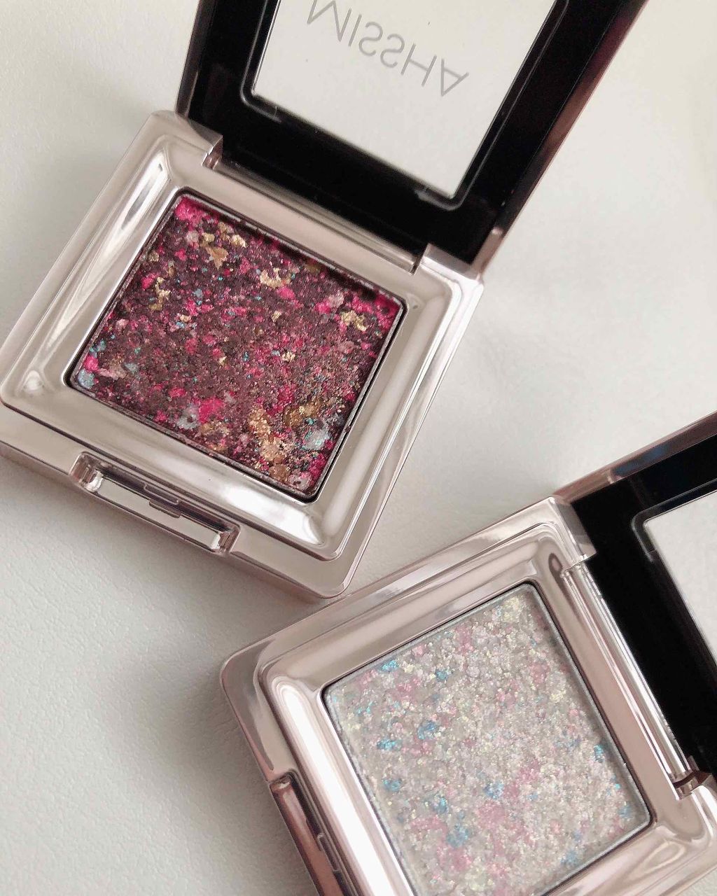 グリッタープリズム シャドウ/MISSHA/グリッターを使ったクチコミ(1枚目)