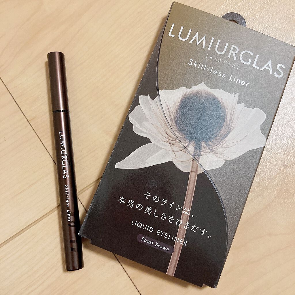 スキルレスライナー/LUMIURGLAS/リキッドアイライナーを使ったクチコミ(3枚目)