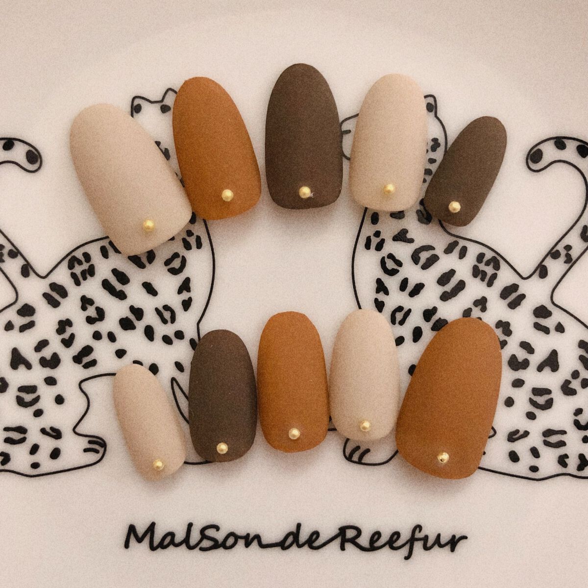 #ネイル,#ジェルネイル,#マットネイル,#ラテネイル,#ブラウンネイル,#シンプルネイルのネイルデザイン