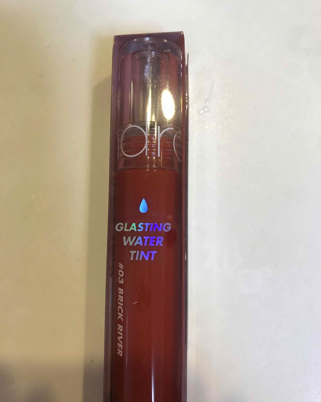 グラスティングウォーターティント/rom&nd/リップティントを使ったクチコミ(1枚目)