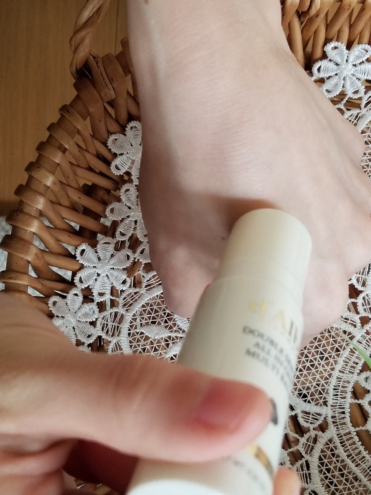 ダブルセラムオールインワンマルチバーム/ダルバ/フェイスバームを使ったクチコミ(3枚目)