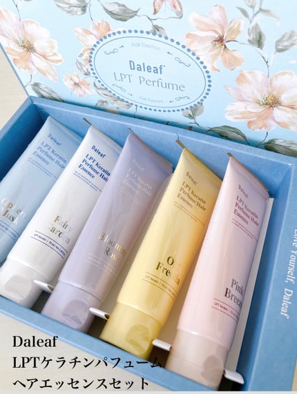 LPT Keratin パフュームヘアエッセンス Blooming Rose/Daleaf/ヘアミルクを使ったクチコミ(1枚目)