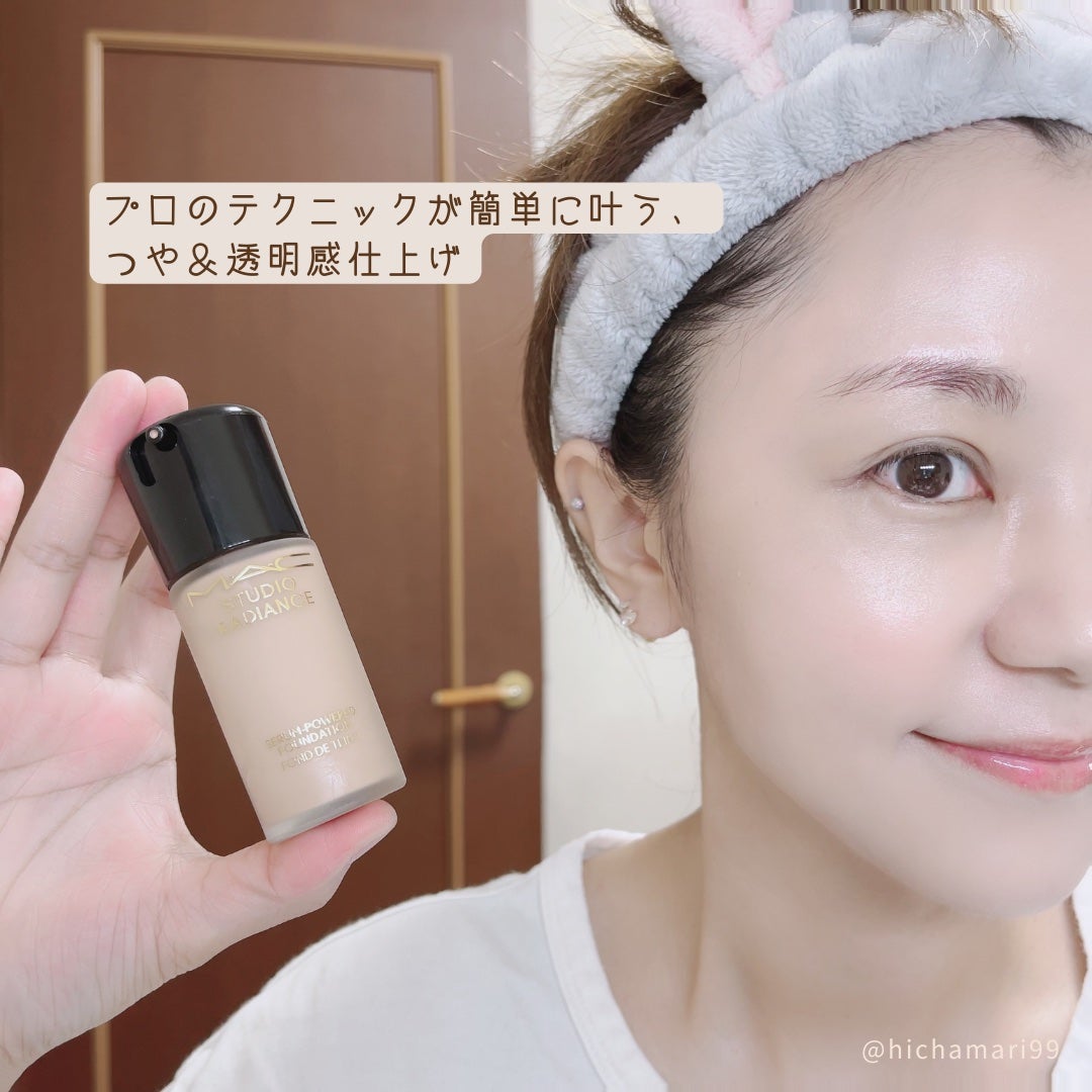 スタジオ ラディアンス セラム ファンデーション/M・A・C/リキッドファンデーションを使ったクチコミ(7枚目)