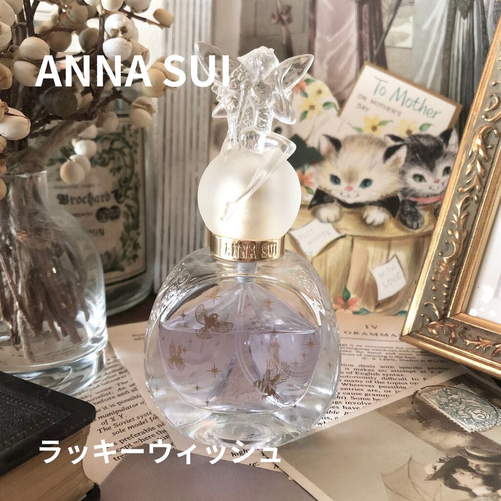 ラッキー ウィッシュ オーデトワレ/ANNA SUI/香水(レディース)を使ったクチコミ(1枚目)