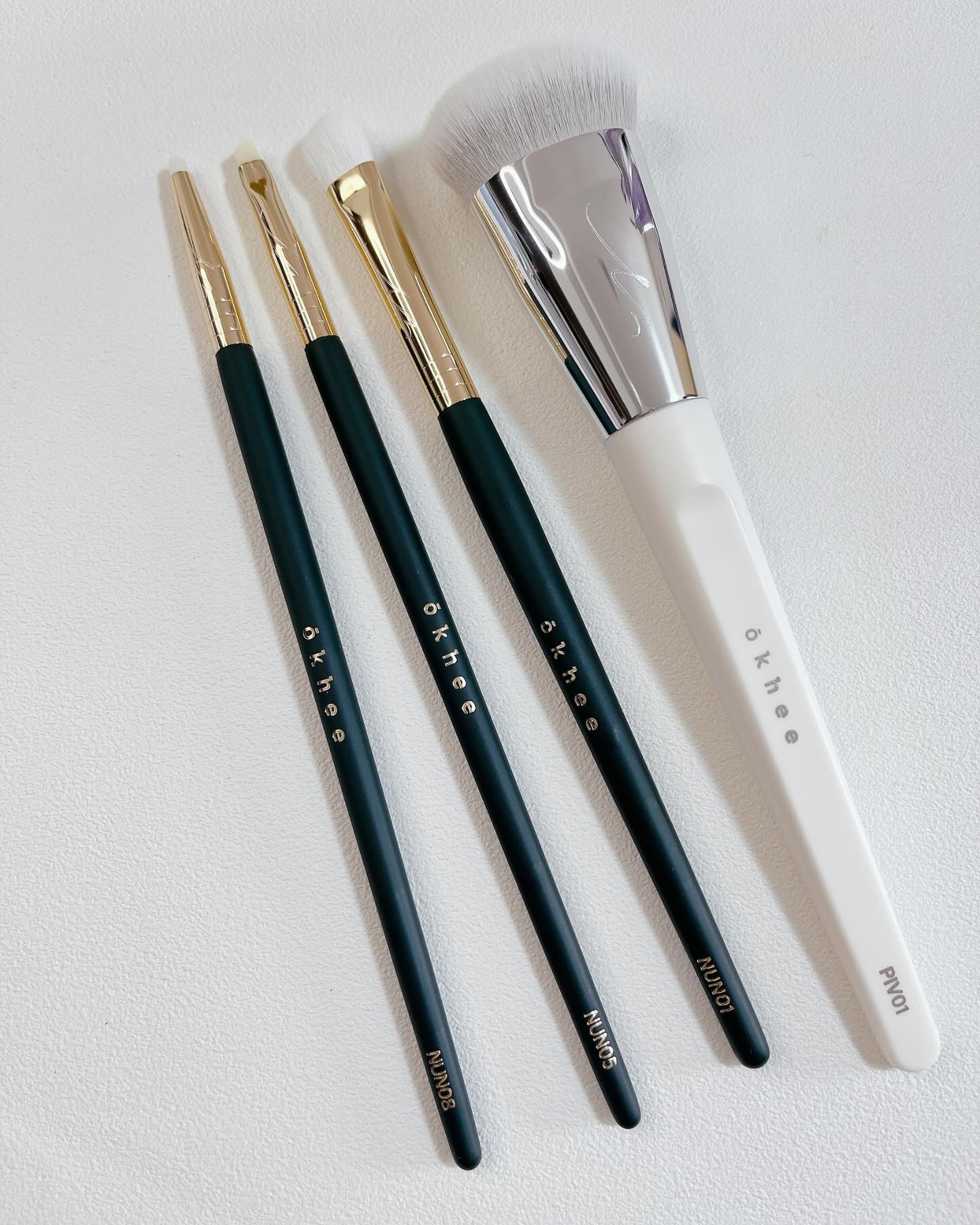 okhee 白玉ファンデーションブラシ/SOOA DOR/メイクブラシを使ったクチコミ（2枚目）