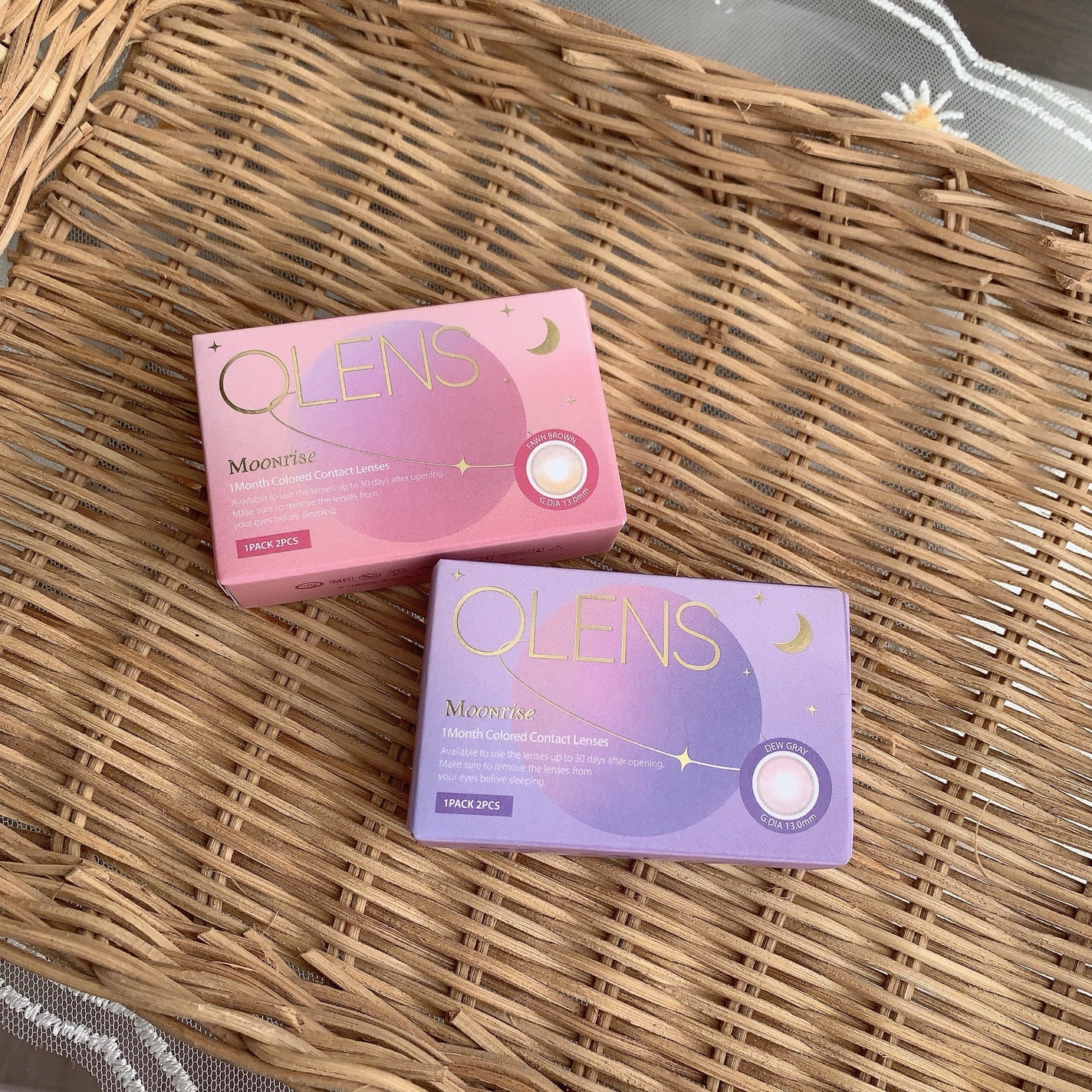 ムーンライズデュー/OLENS/1ヶ月(1MONTH)カラコンを使ったクチコミ(8枚目)