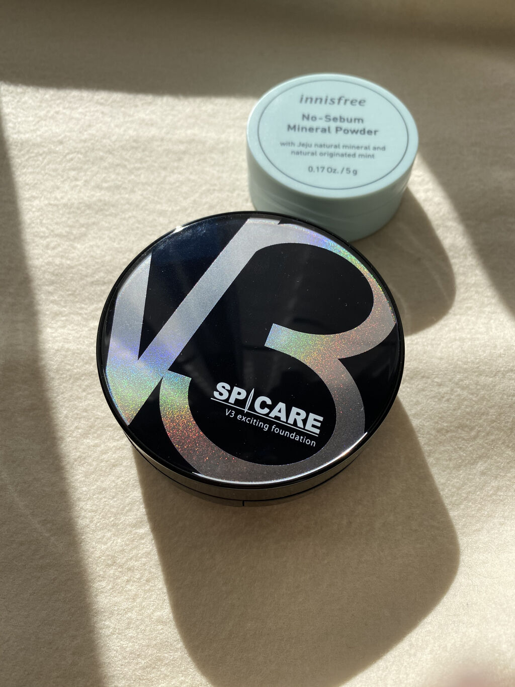 ノーセバム ミネラルパウダー/innisfree/ルースパウダーを使ったクチコミ（1枚目）