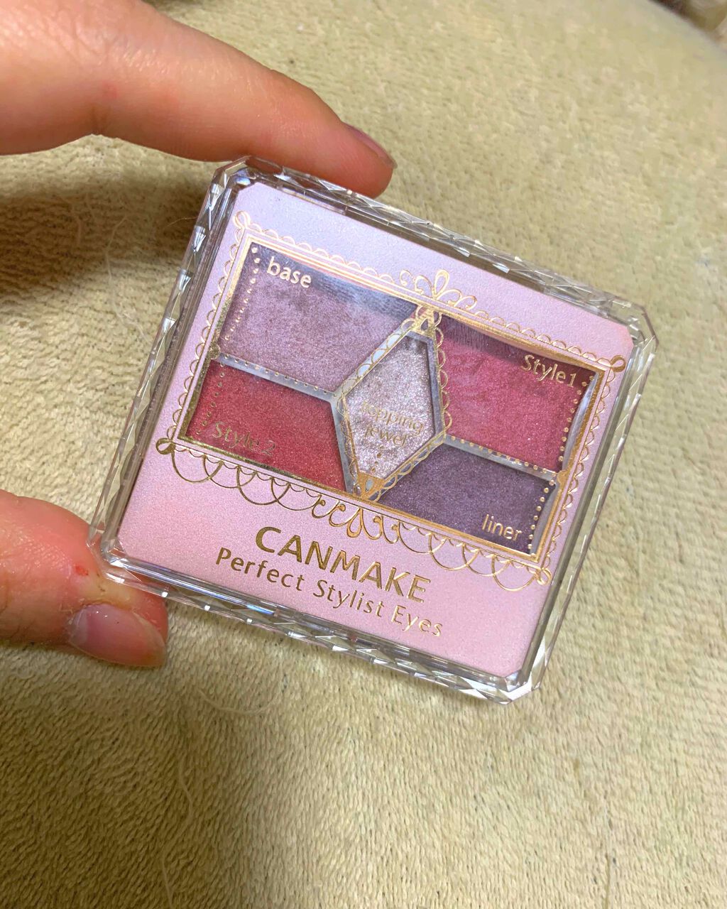 【旧品】パーフェクトスタイリストアイズ/キャンメイク/アイシャドウパレットを使ったクチコミ(1枚目)