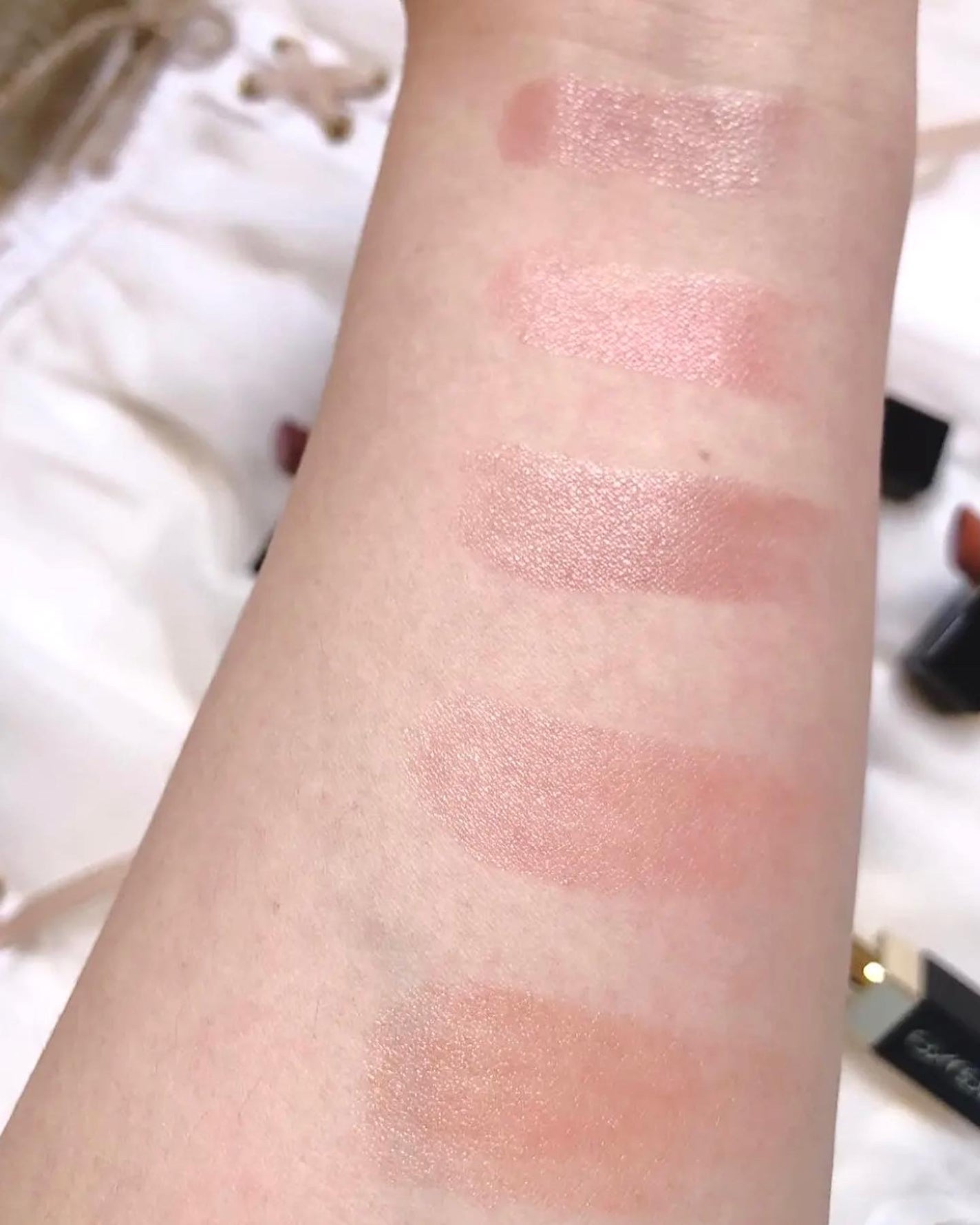 オーラティック ブラッシュ/excel/パウダーチークを使ったクチコミ(5枚目)