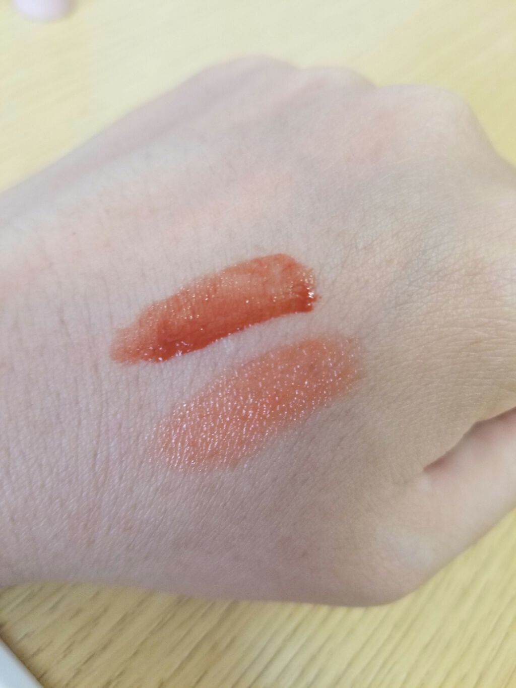 ジューシーラスティングティント/rom&nd/リップティントを使ったクチコミ(2枚目)