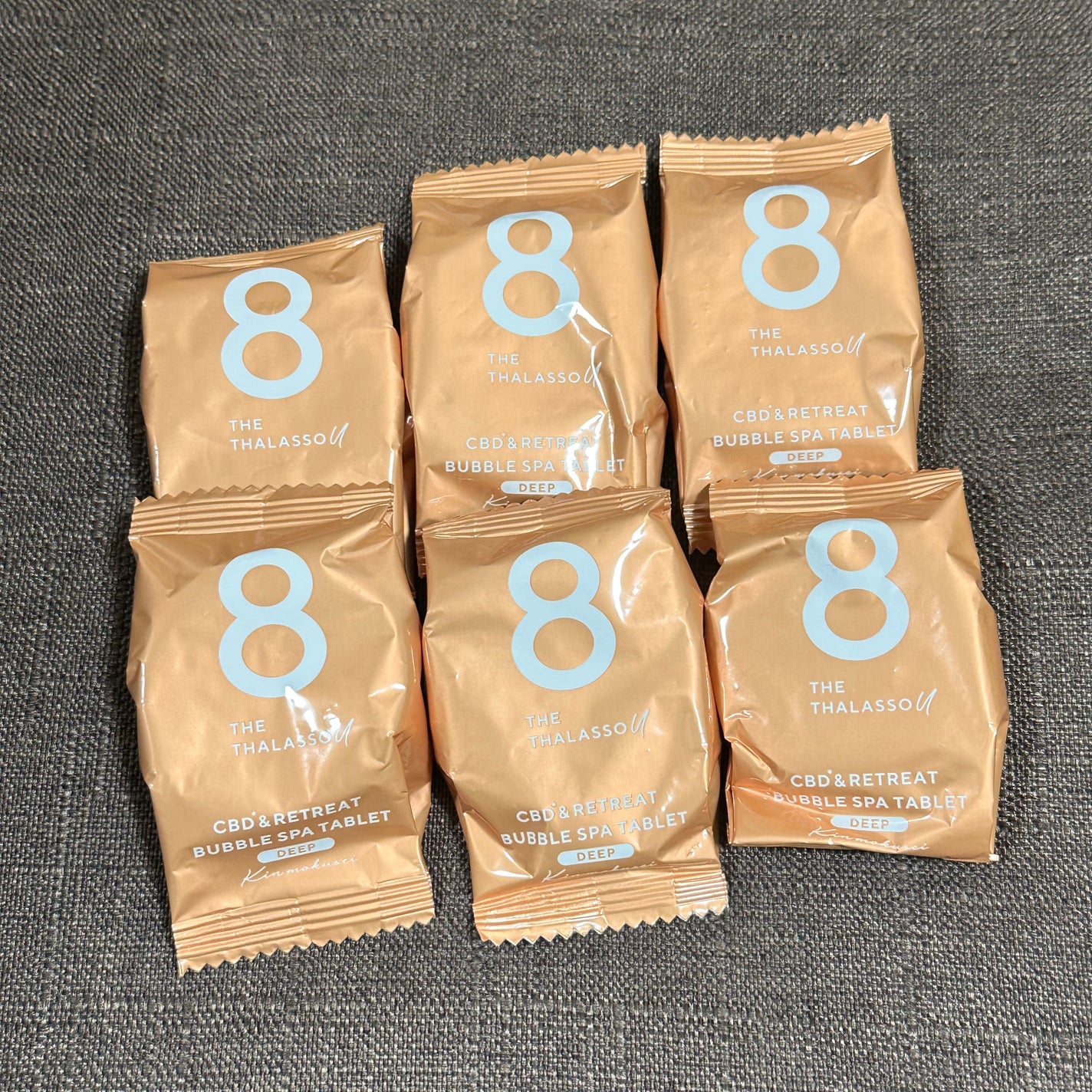エイトザタラソ ユー CBD&リトリート バブルスパ タブレット入浴料 ディープ キンモクセイの香り/エイトザタラソ/炭酸系入浴剤を使ったクチコミ(3枚目)