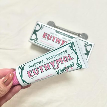 ホワイトニング美白歯磨き粉/EUTHYMOL/歯磨き粉を使ったクチコミ(1枚目)