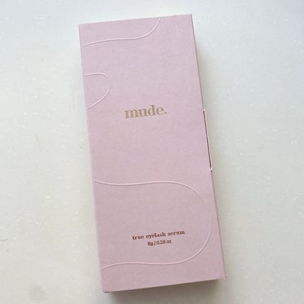 トゥルーアイラッシュセラム/mude./まつげ美容液を使ったクチコミ(4枚目)