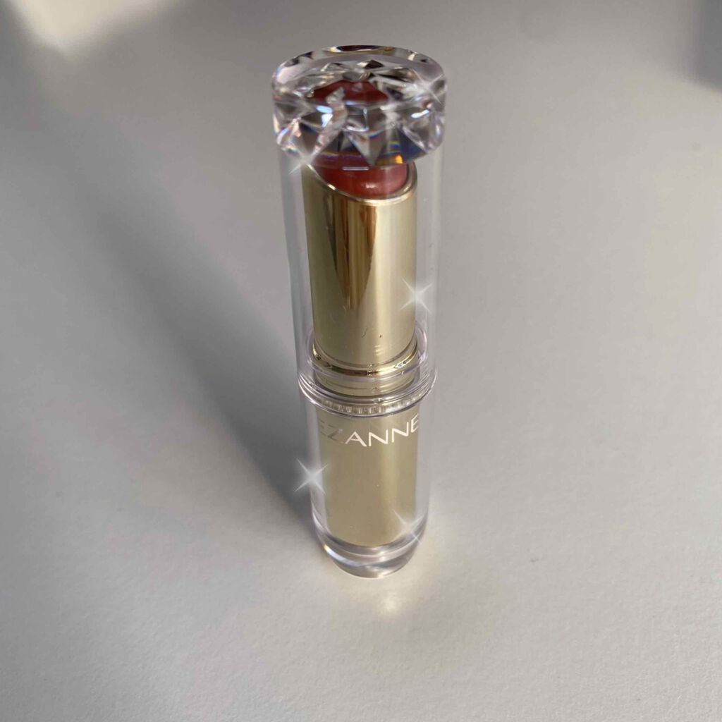 ラスティンググロスリップ/CEZANNE/口紅を使ったクチコミ(3枚目)