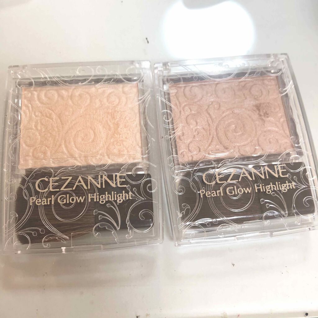 パールグロウハイライト/CEZANNE/パウダーハイライトを使ったクチコミ(1枚目)