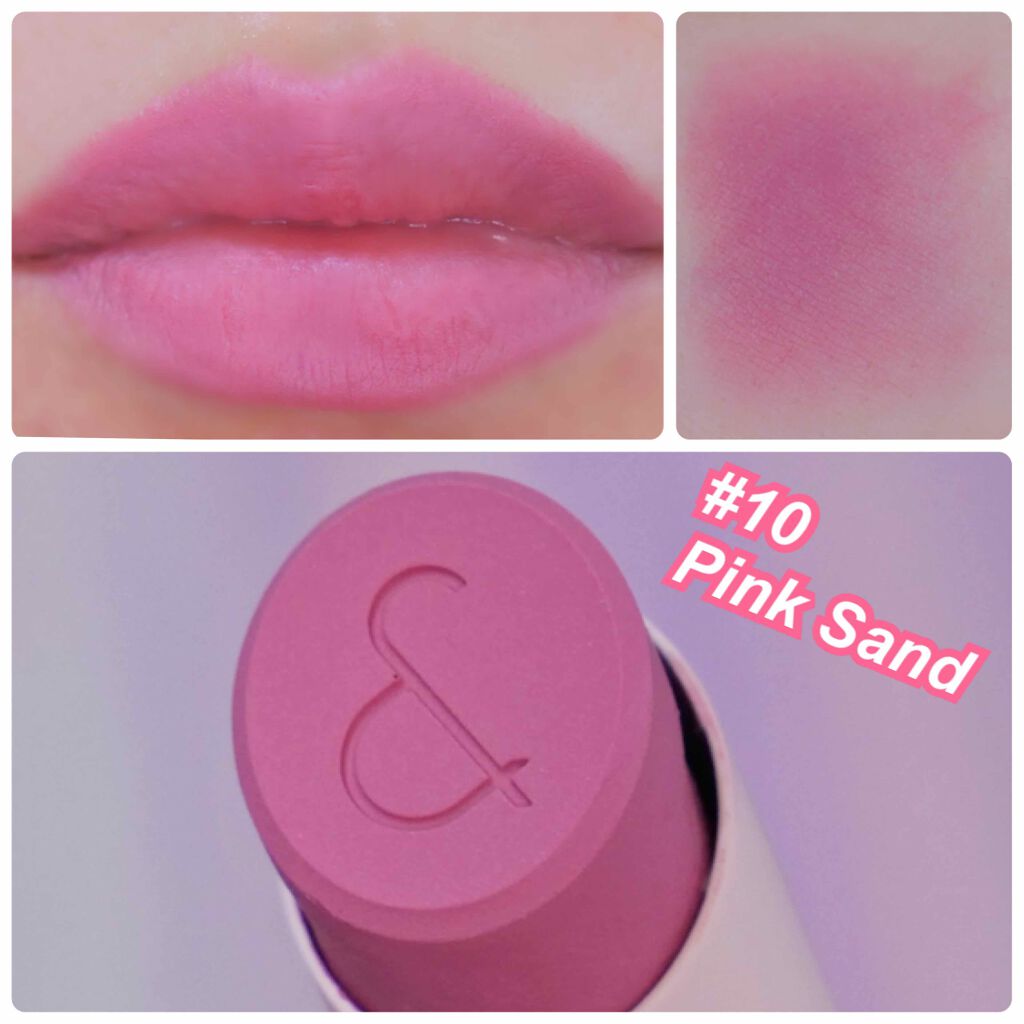 ゼログラムマットリップスティック/rom&nd/口紅を使ったクチコミ（2枚目）