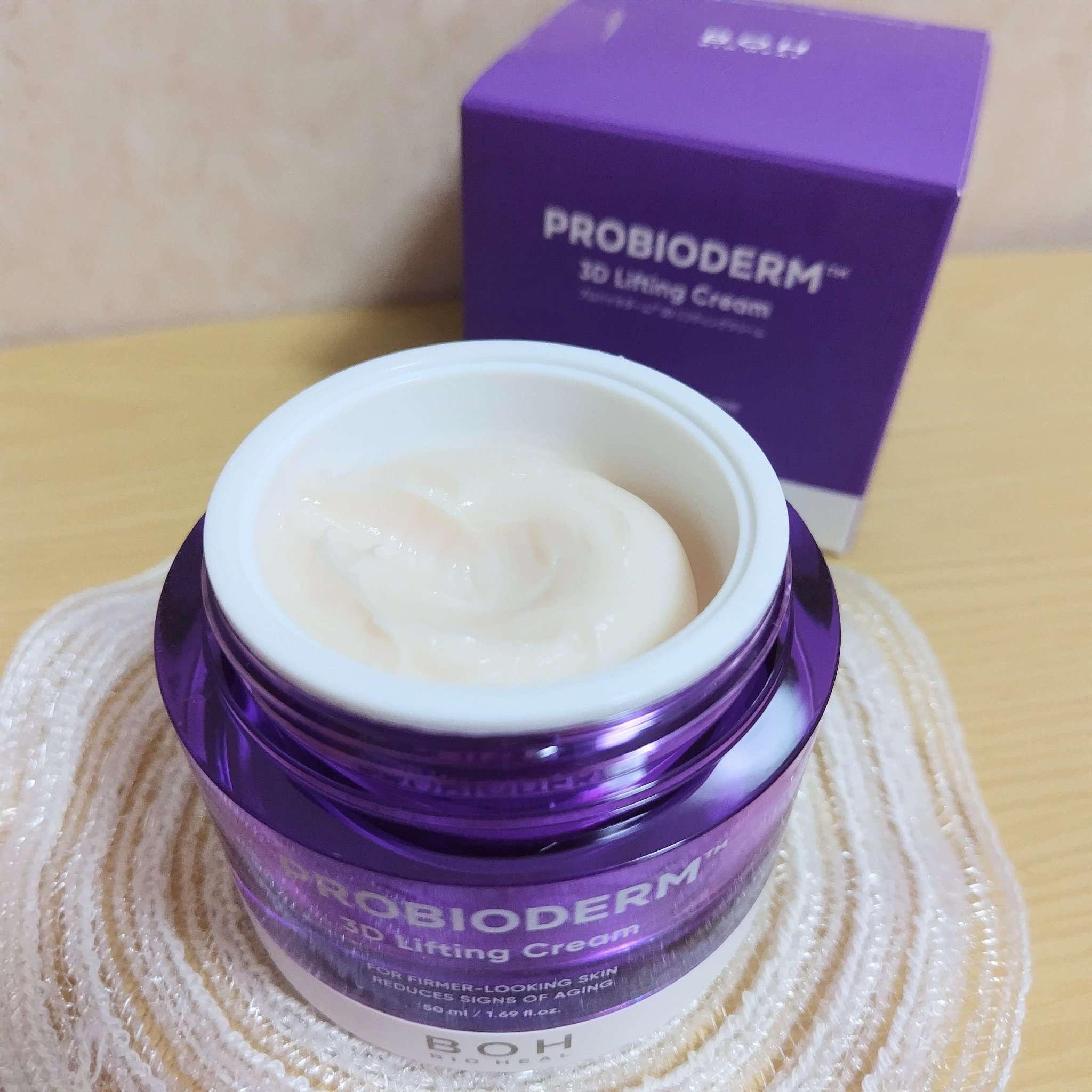 プロバイオダーム コラーゲン リモデリングクリーム/BIOHEAL BOH/フェイスクリームを使ったクチコミ（2枚目）