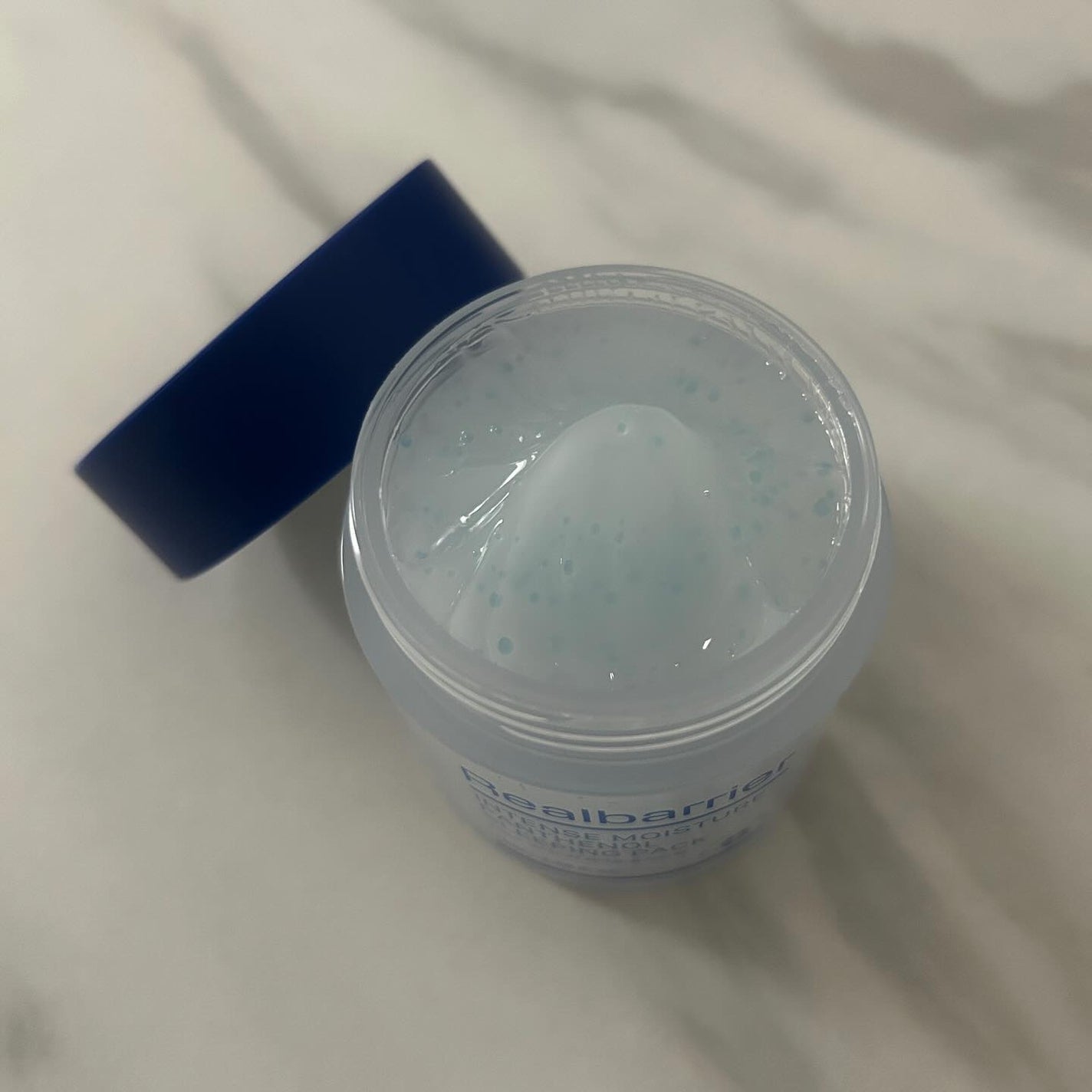 インテンスモイスチャーパンテノールスリーピングパック/Real Barrier/シートマスク・パックを使ったクチコミ(2枚目)