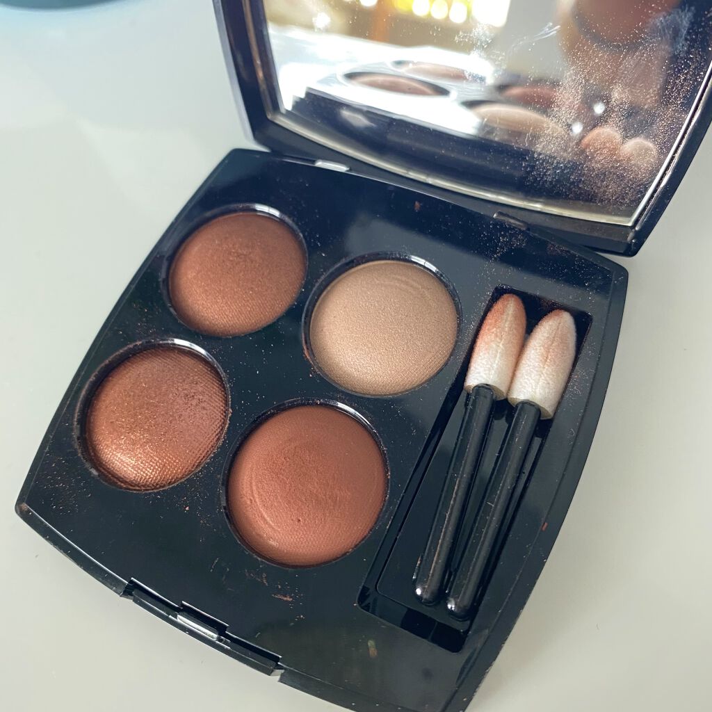 レ キャトル オンブル/CHANEL/アイシャドウパレットを使ったクチコミ（3枚目）