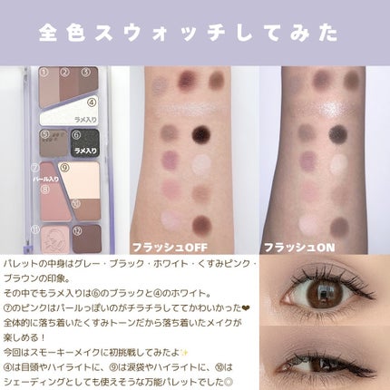 プロ アイ パレット エアー/CLIO/アイシャドウパレットを使ったクチコミ(3枚目)