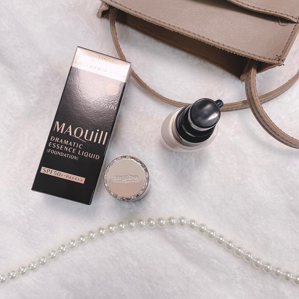 ドラマティックエッセンスリキッド/マキアージュ/リキッドファンデーションを使ったクチコミ（2枚目）