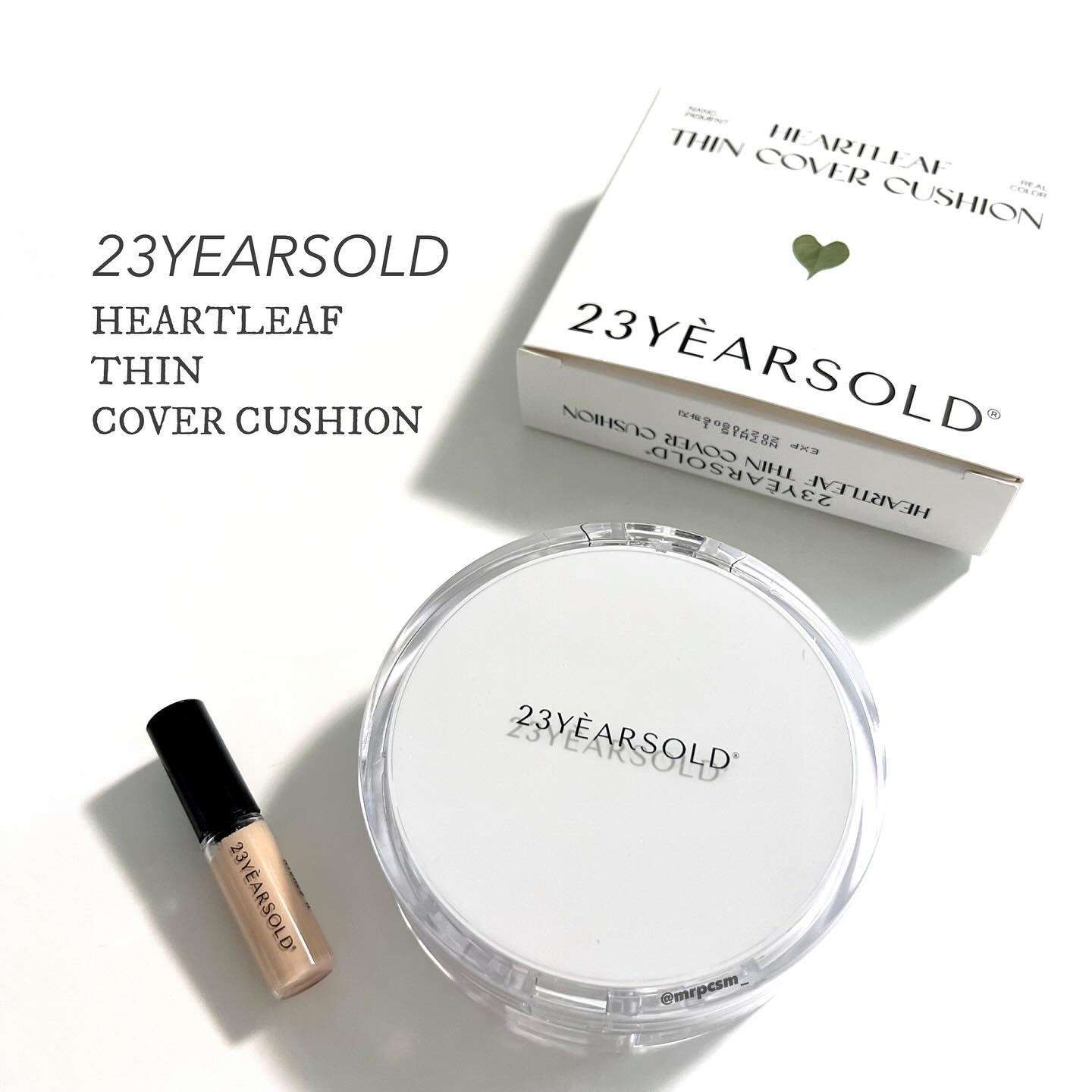 ハートリーフシーンカバークッション/23years old/クッションファンデーションを使ったクチコミ（1枚目）