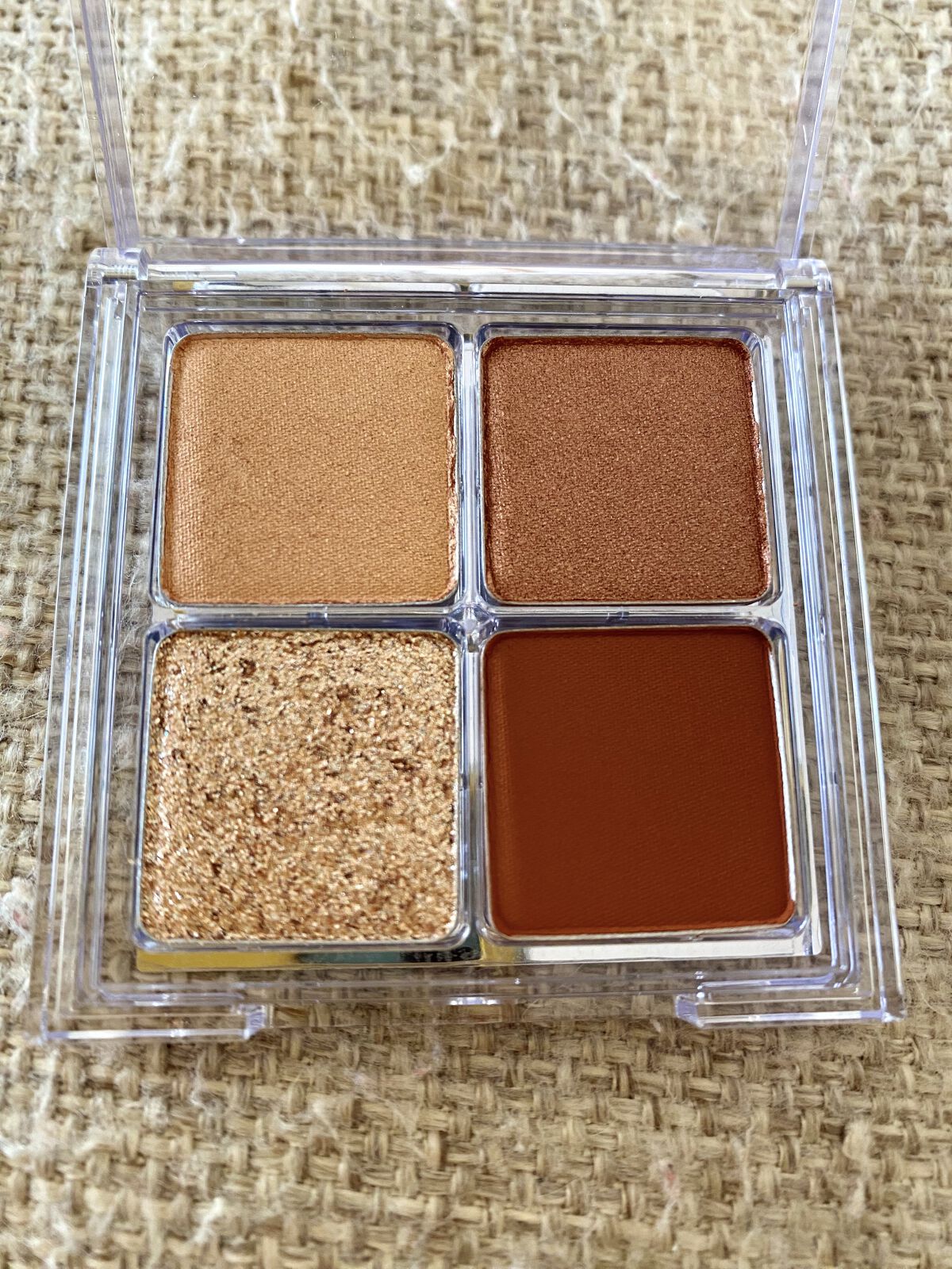 ドレッシーシャドウR 01 キャラメリゼ/CipiCipi/アイシャドウパレットを使ったクチコミ（3枚目）