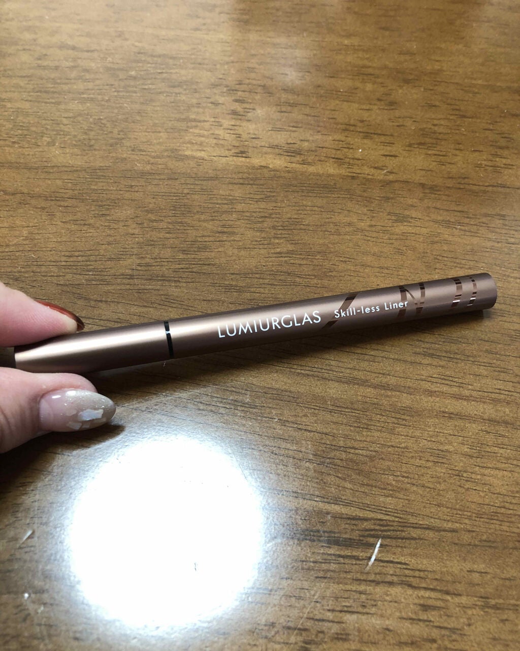 スキルレスライナー/LUMIURGLAS/リキッドアイライナーを使ったクチコミ(2枚目)