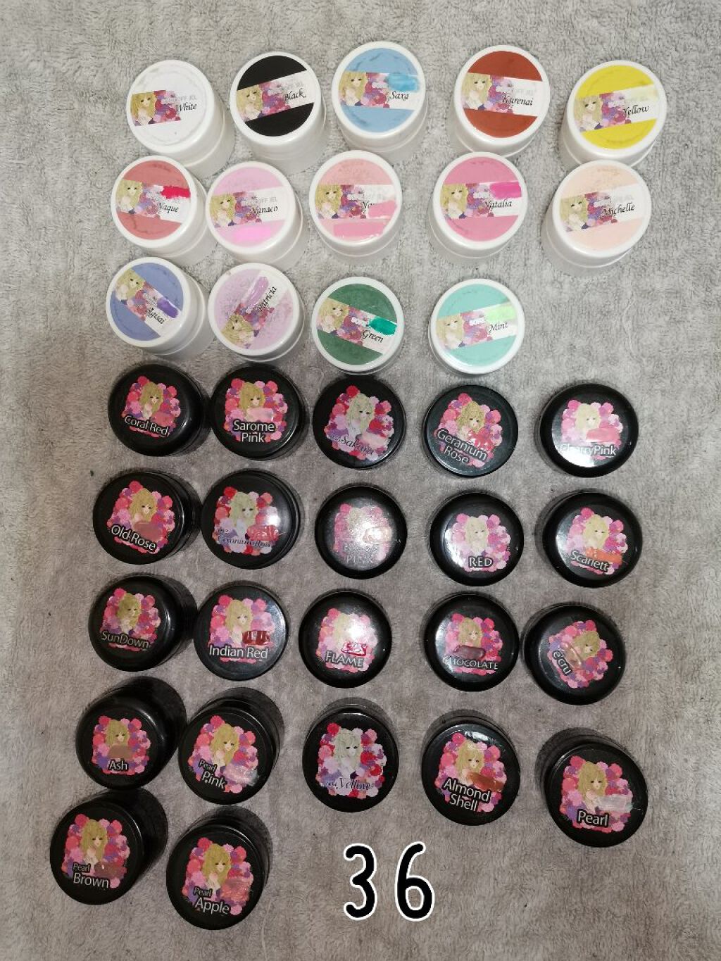 ネイル工房白パケカラージェル/ネイル工房/ジェルネイルを使ったクチコミ（1枚目）