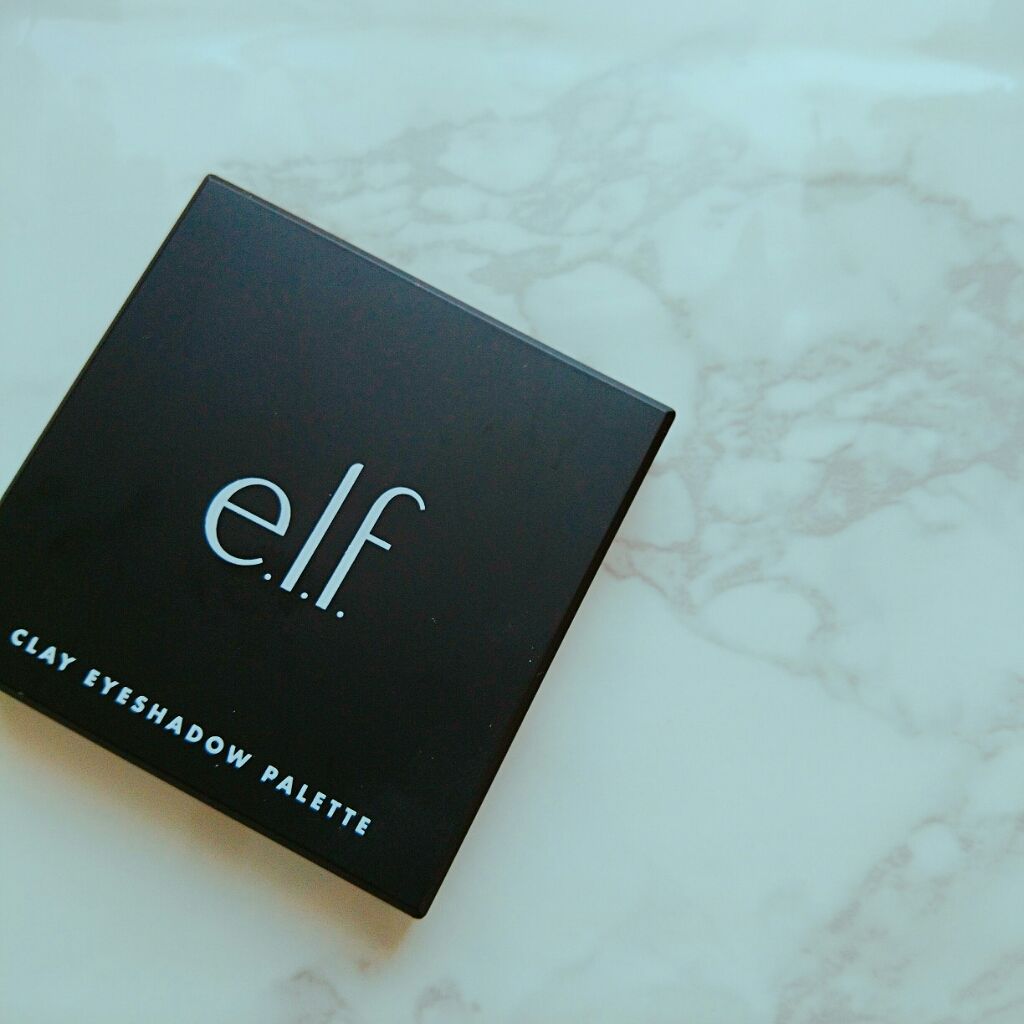 e.l.f. Cosmetics クレイ・アイシャドウ・パレットのクチコミ「elfのアイシャドー 色は ネセサリー・ヌード。
これ、とっても可愛いよ。まず、発色がめっちゃ.....」（1枚目）